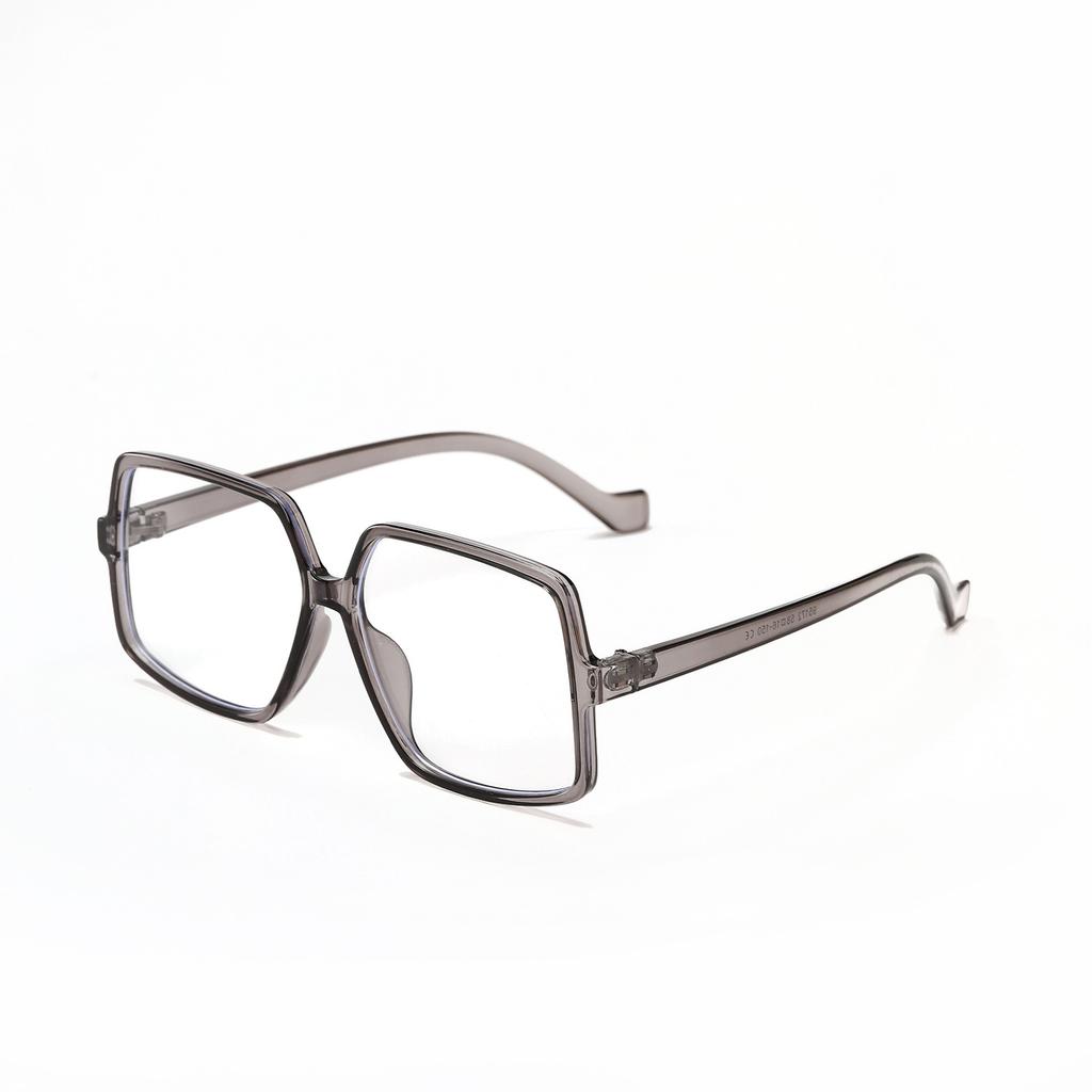 Glasses 95172 Square Large Frame Trend Flat Mirror