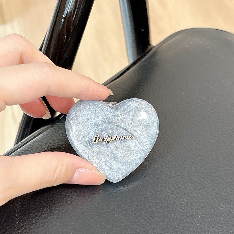 Korean Style Magnetic Retractable Phone Holder & Finger Ring - Creative Gift for Girls