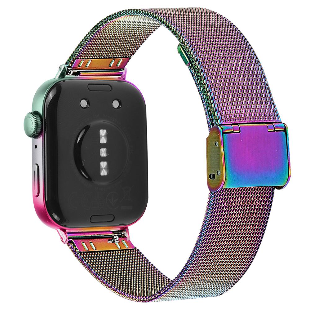 For Huawei Watch Fit 3 Milanese Mesh Band 316L Stainless Steel Watch Strap