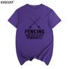 Fencing Make New Friends Tshirt Cotton Unisex T Shirt New Tee Tshirt Unisexs