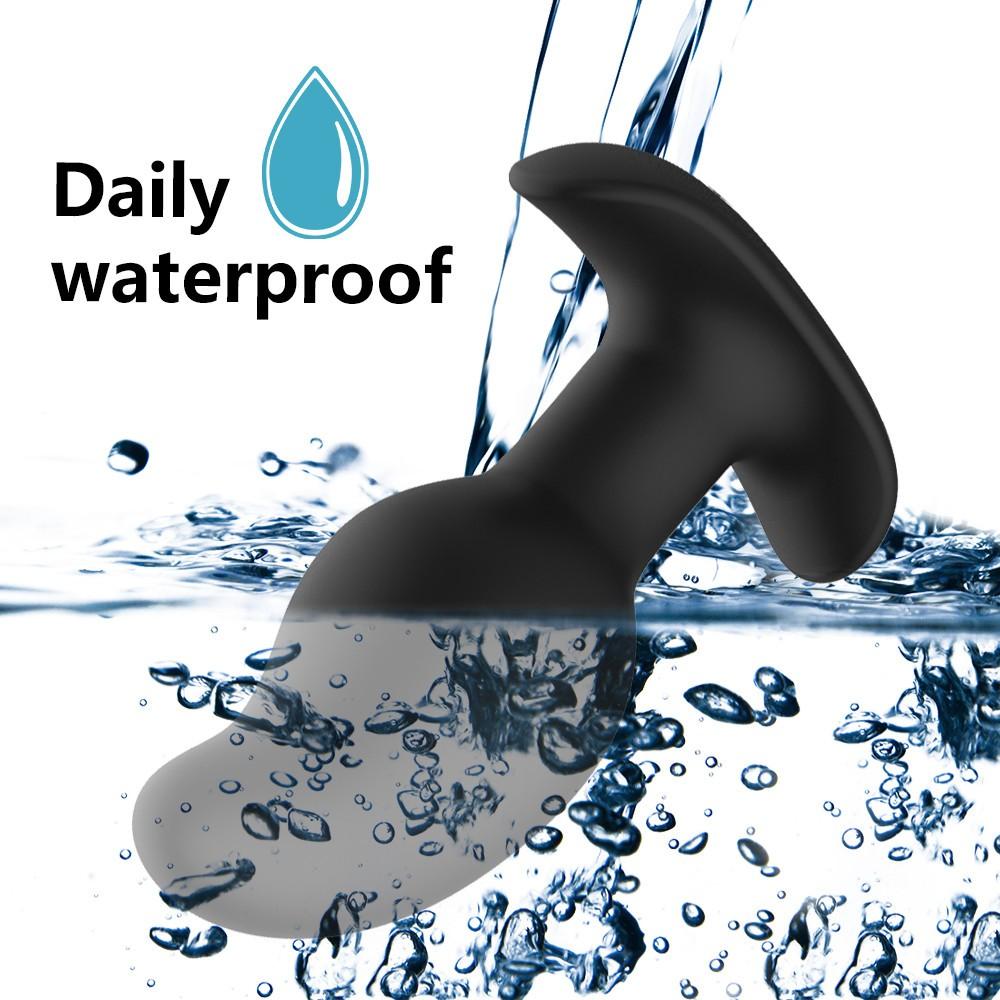 Elektryczny masażer prostaty dla mężczyzn bezprzewodowy wibrator analny ogromny wibrator dildo duży korek analny gejowski seks zabawki dla mężczyzn i kobiet