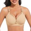 Push Up Bra for Women Underwire Full Coverage Bra Plus Size Lifting