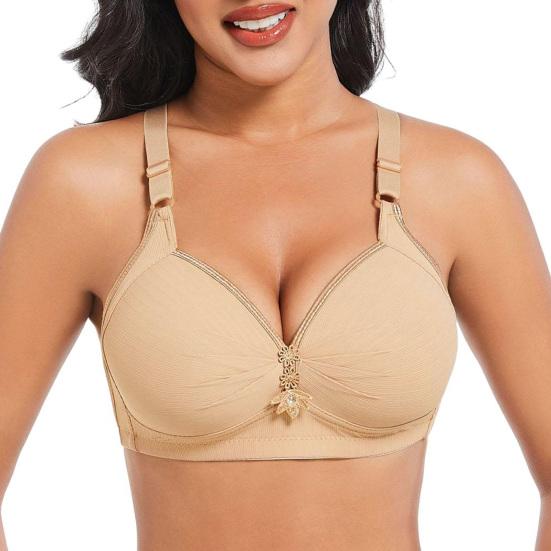 Push Up Bra for Women Underwire Full Coverage Bra Plus Size Lifting