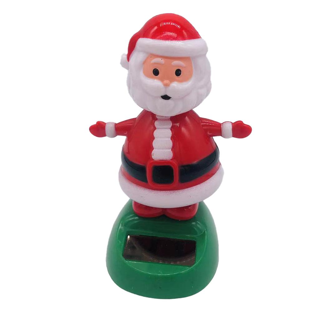 Santa Claus Christmas Decoration Solar Dancing Father Christmas Festive Ornament