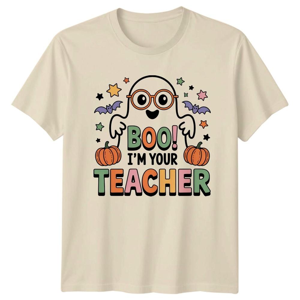 Boo Im Your Teacher Unisex TShirt Halloween Gift For Him And Her