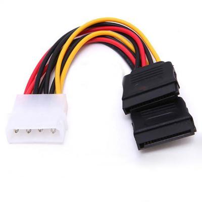 Cavo adattatore di alimentazione per disco rigido seriale SATA da 4 pin IDE Molex a 15 pin 2