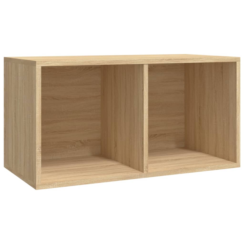 Schallplattenaufbewahrungsbox, Buchaufbewahrungsbox, Sofabeistelltisch, Aufbewahrungsbox, 71x34x36 cm