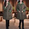 Trendy Thickened Stand Collar Cotton Jacket Women Versatile Slim Fit Winter Coat Reversible Warm Outerwear