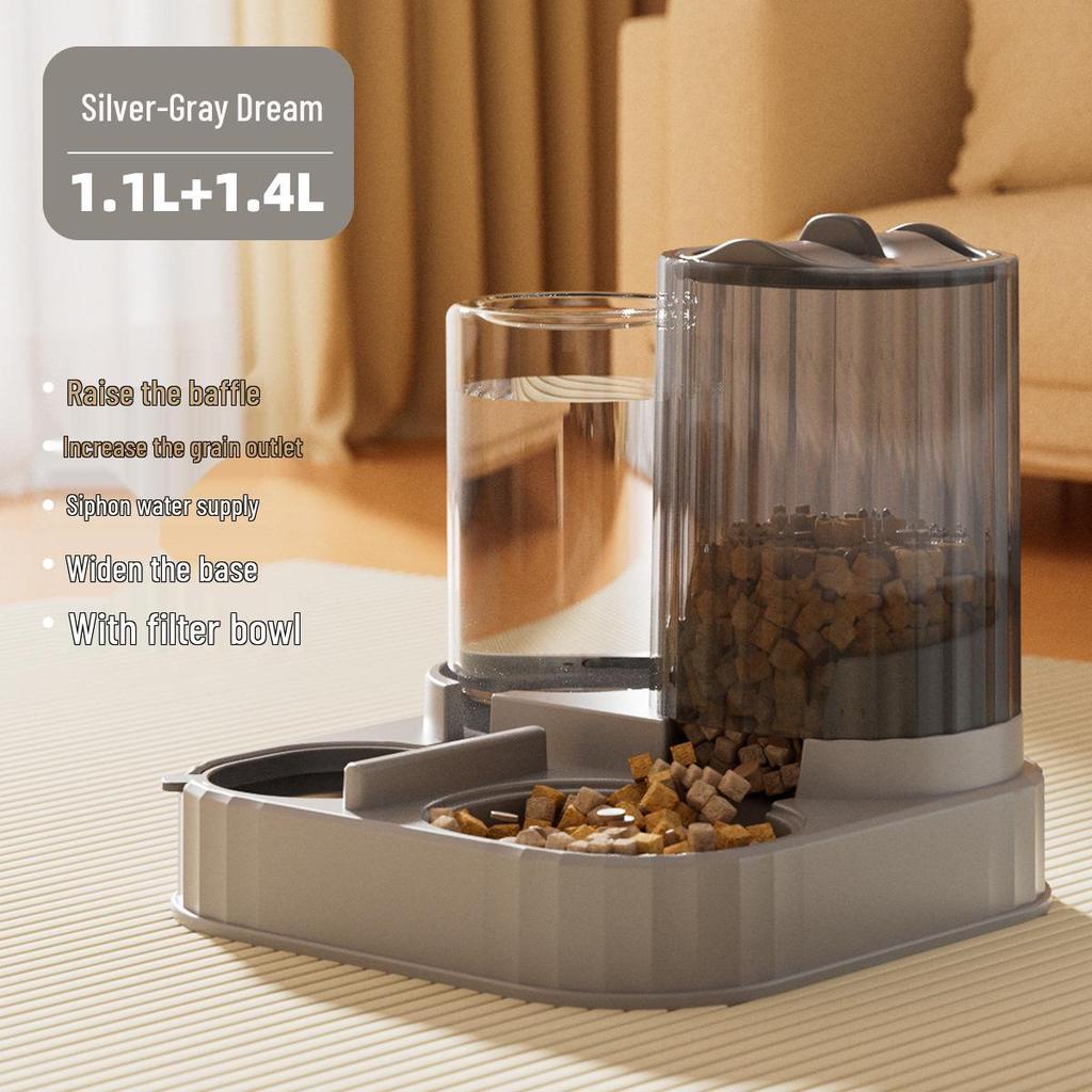 Automatic Pet Feeder & Water Dispenser Bowl for Cats and Dogs
