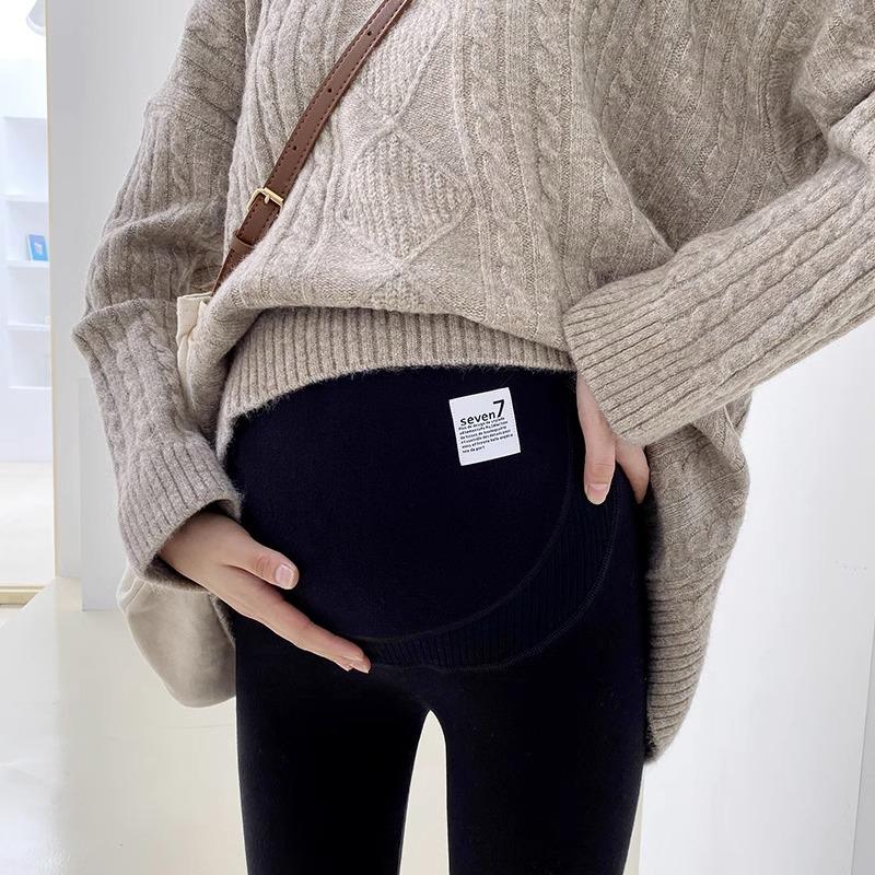 

Поножи материнства: Удобный, Высокая эластичность, Поддержка живота, Осенняя одежда, Приталенный крой, Повседневный стиль Large 110-135 lbs