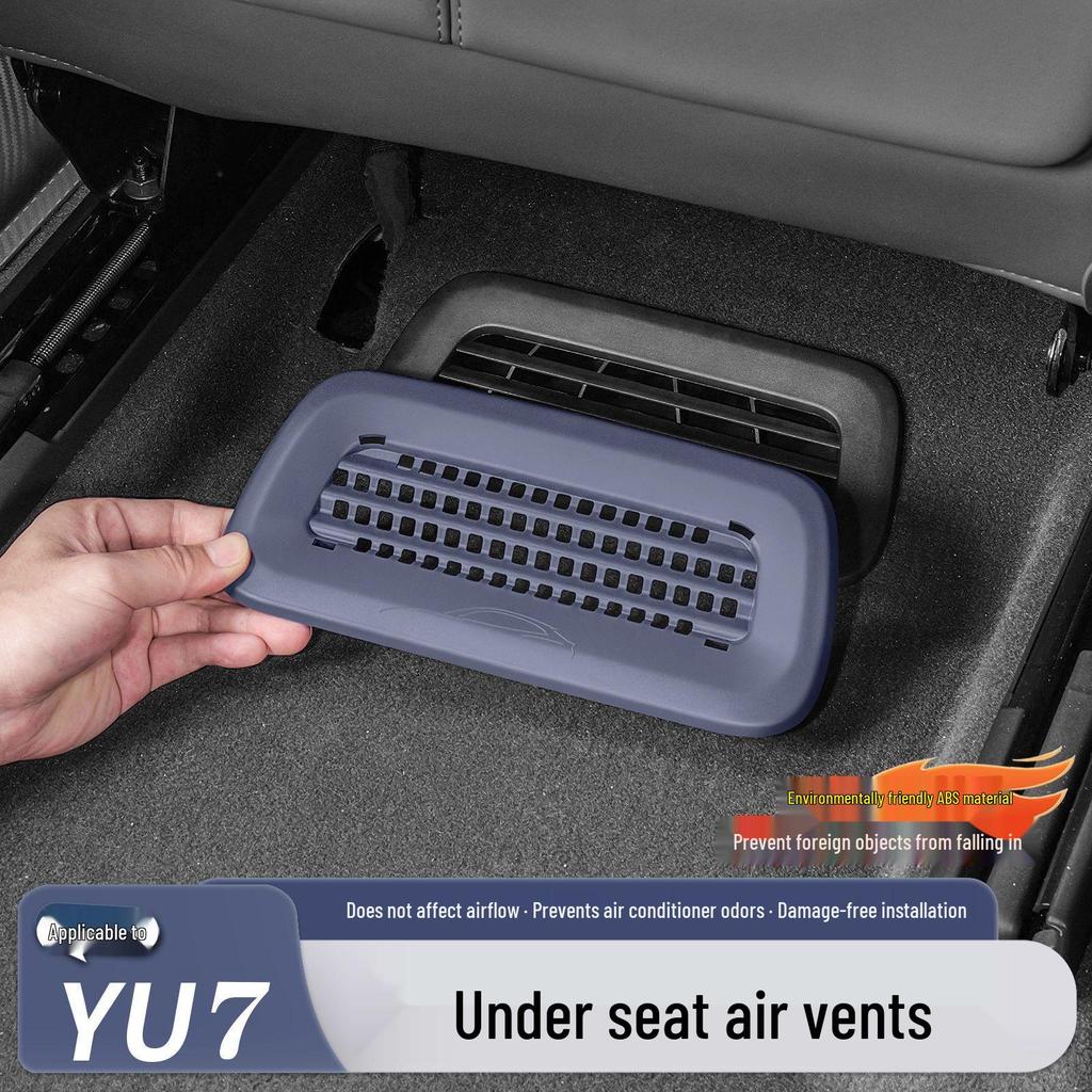 Xiaomi YU7 Under-Seat Air Vent Dustproof Cover - Anti-Clog Car Interior Accessory
