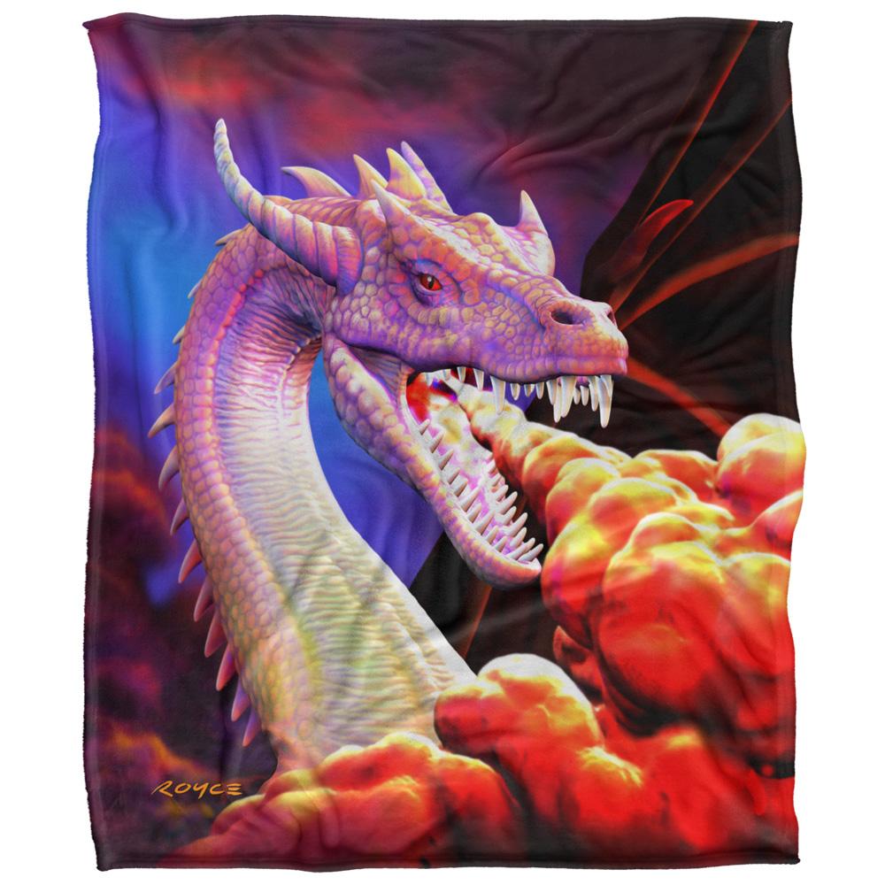 Royce McClure Silky Dragon Fire Supersoft Blanket