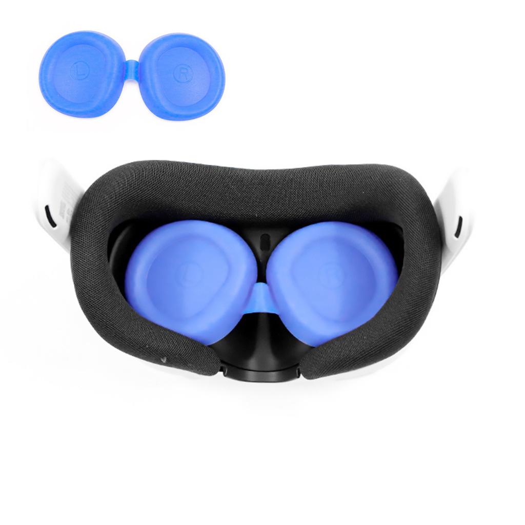 Silicone Lens Covers for Meta Quest 3 | Black
