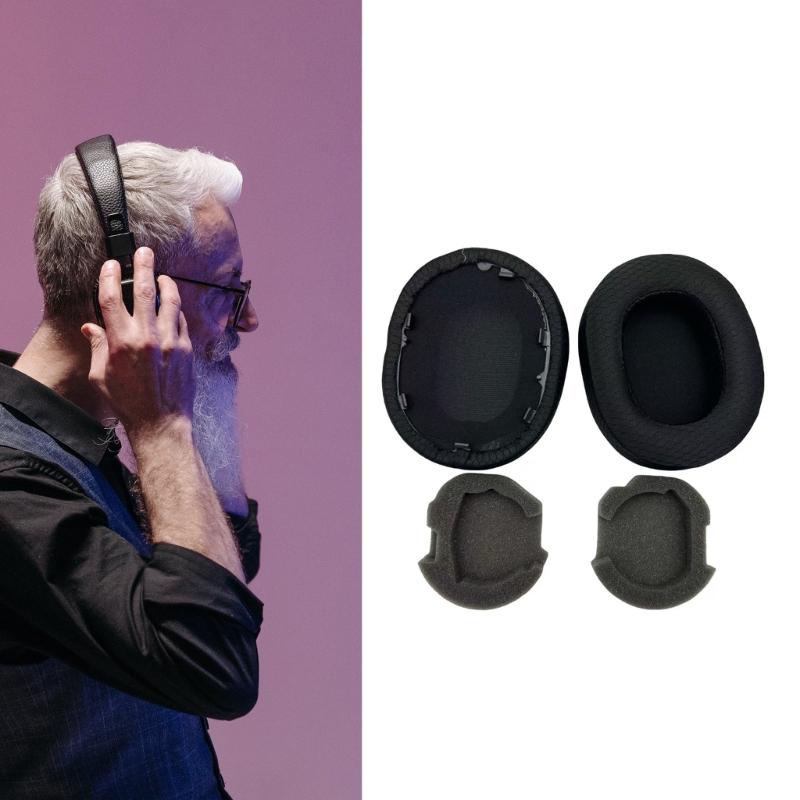Replacement Memory Foam Earpads Ear Pad for WH-1000XM5 Headphones Ear Cushions Earmuffs Ear Cover