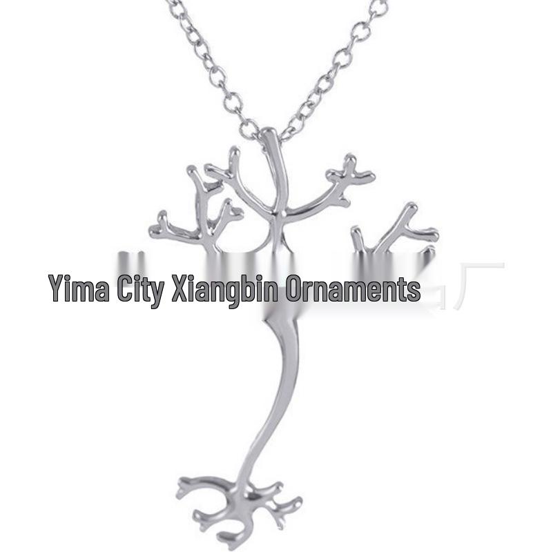 

Tree of Life Pendant Necklace - Women s Clavicle Chain Jewelry, Perfect Christmas Gift серебряный