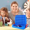 4-In-A-Row Board Game with 3D Printed Spiral Chess Connecting Four Strategy Game Parent-child Interactive