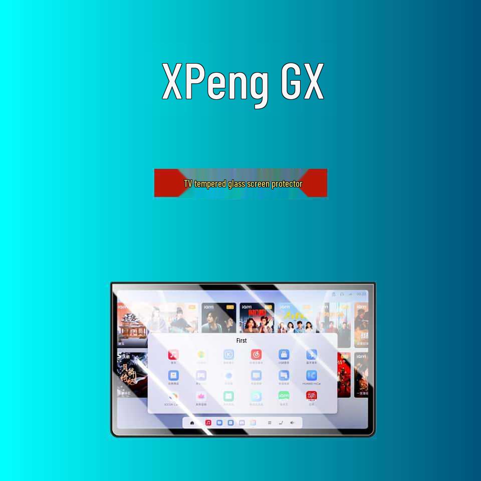 Compatible Tempered Film for Xiaopeng GX/P7+/P7/X9/G9/G7/G6/M03 Center Console Screens