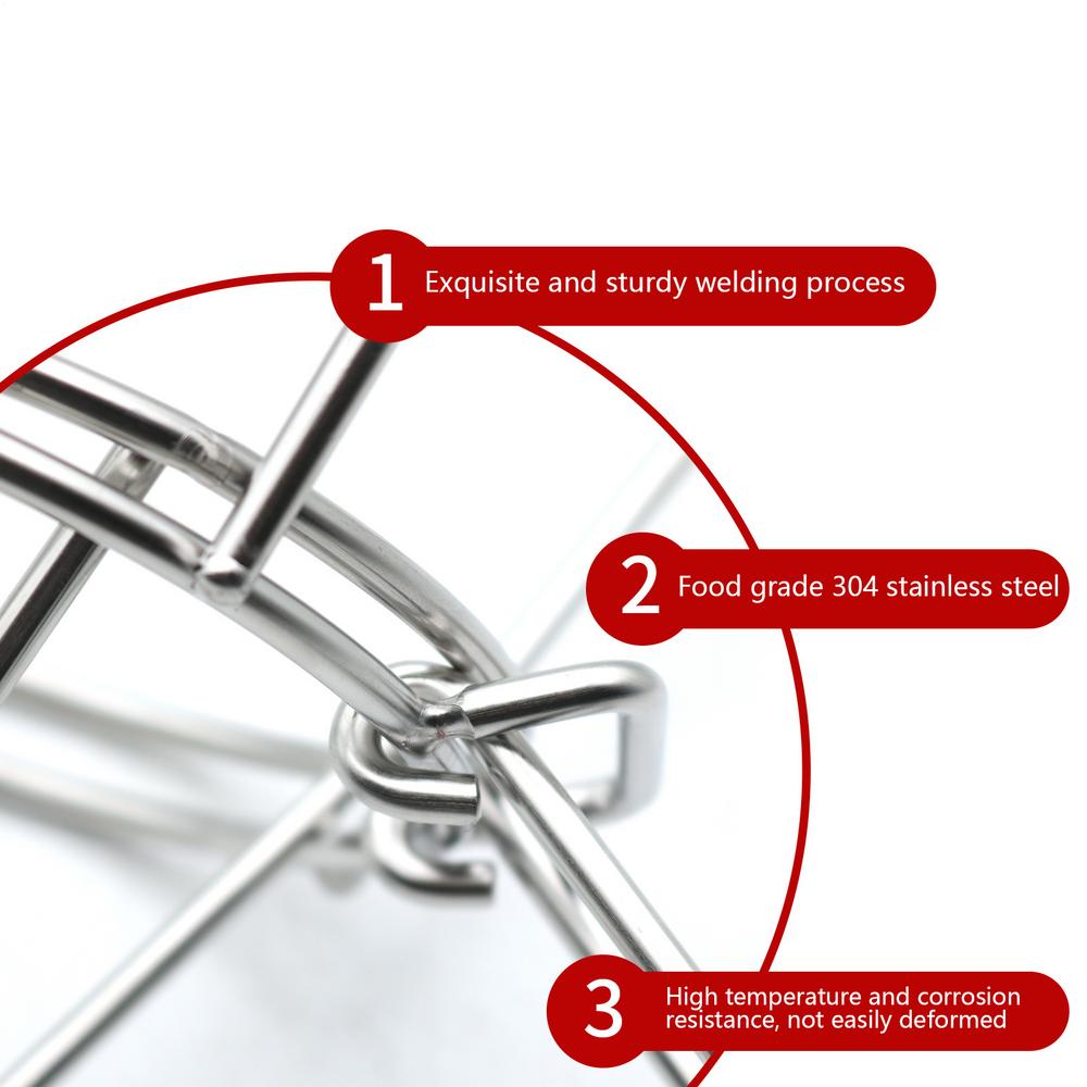 Maple Syrup Filter Stand Maple Syrup Cone Filter Stand With Folding Arms Stainless Steel Deep Fryer Oil Cone Filter Holder