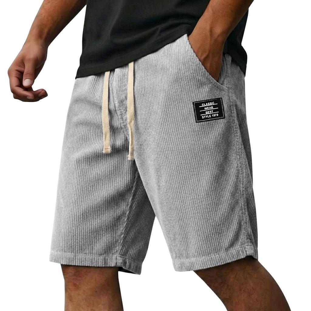 Pantaloncini Casual Estivi da Uomo Moda Uomo Pantaloncini Sportivi Testurizzati