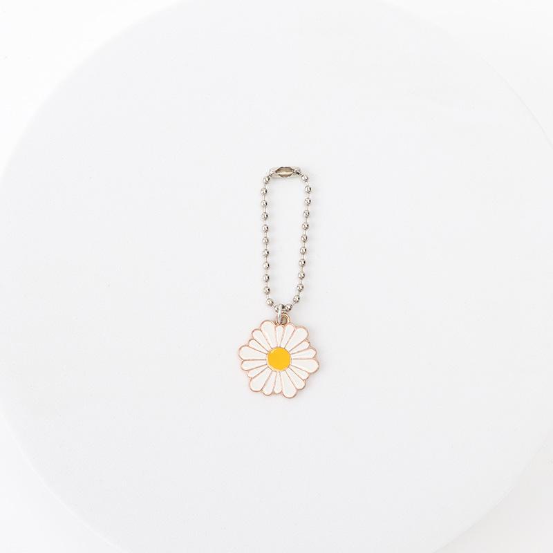 1 PCS DIY Cream Daisy Shoe Chain Shoelaces Decoration Canvas Shoes Sneakers  Flowers Accessories Shoelace Buckles Decorative