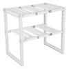 Telescopic Stand Storage Shelf Space Save Cupboard Extending Extra Home