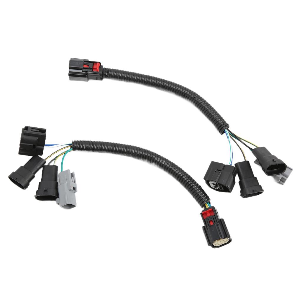 LED Headlight Wiring Harness Plug and Play Adapter Cable Accessories Replacement for Tacoma 2016‑2020