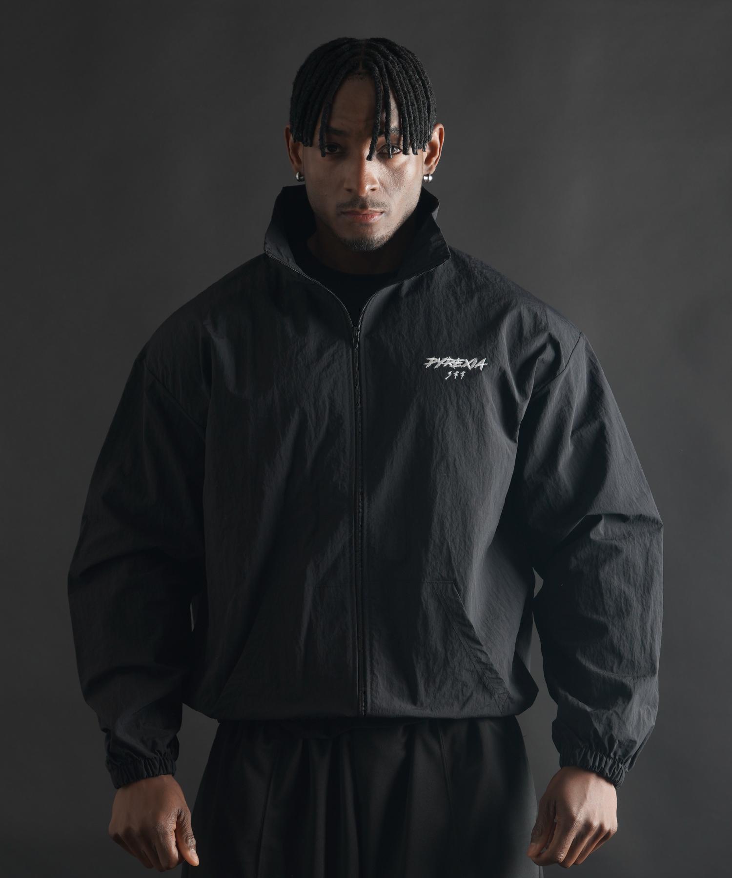 Phermenon Loose Fit Nylon Windbreaker Zip-Up