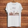 Europe city London Moscow Berlin Paris roma barcelona landmark Funny T Shirt Unisex Women Casual Tee Homme Unisex Tshirt Nosticker