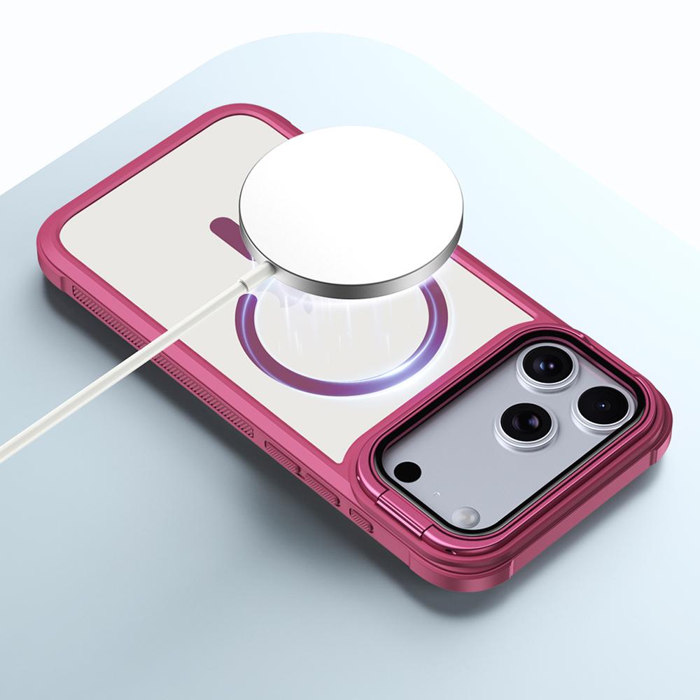 Glaslinsenschutz Ständer Handyhüllen Für iPhone 17 16 15 14 13 12 11 Pro Max Plus Air Für Magsafe Stoßfeste Magnetische Hülle