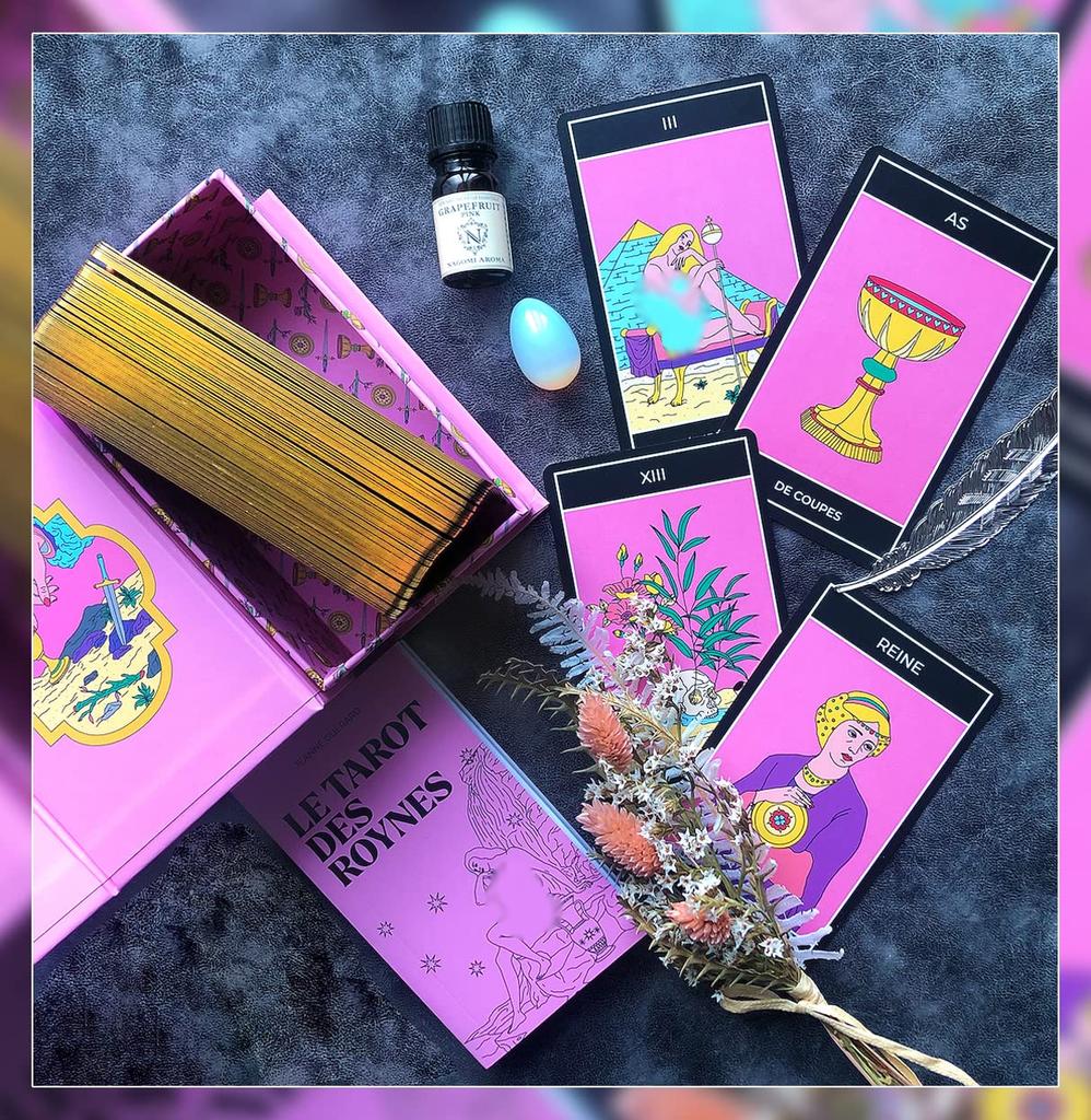 [Authentic] Royne Tarot [Includes Japanese Booklet with Meanings of Tarot Cards] Tarot Fortune Telling