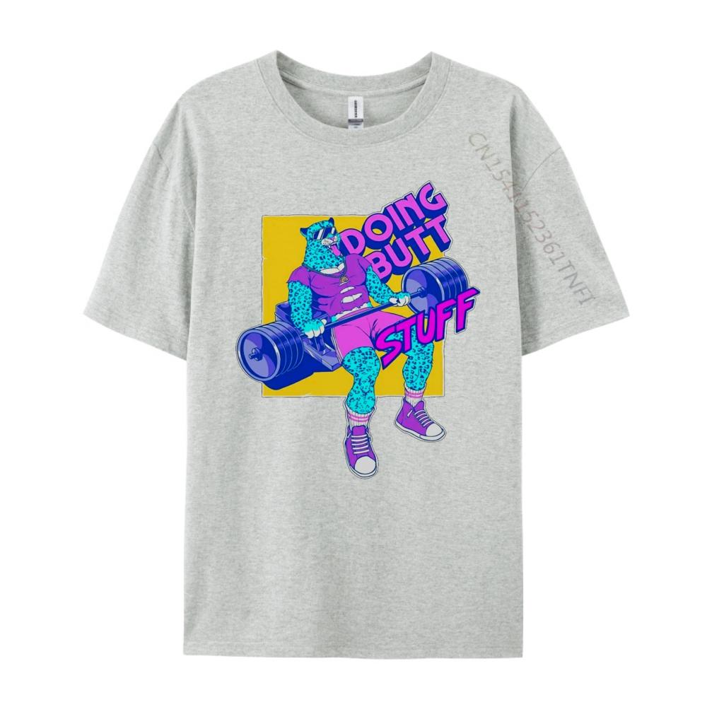 Funny Doing Stuff Workout Bodybuilding Fitness Gym Muscle Men T Shirts High Quality Mens Breathable Oversized Tops Plus Size