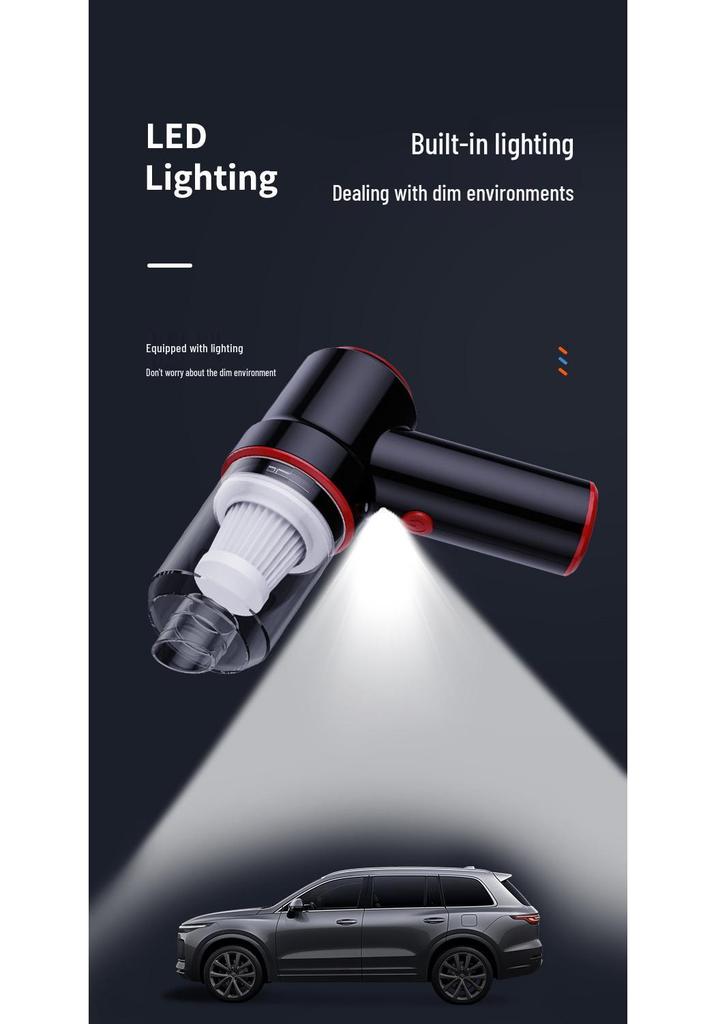 High-Power Wireless Car and Home Handheld Vacuum Cleaner