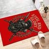 Gladiator Helmet Polyester Carpet, Soft Indoor Mat for Office Chair, Living Room, Computer Desk - Decorative Home Office Rug Design