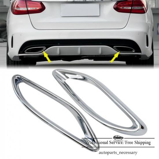NEW Right+Left Rear Bumper Cover For Mercedes-Benz A220 E350 E400 E450 E53 AMG