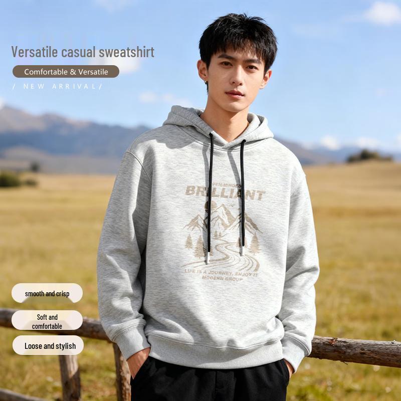 Sweat à capuche lourd pour homme Baleno