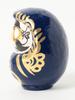 [BEAMS JAPAN] Fukushima Shirakawa Daruma Souhonpo x BEAMS JAPAN Special Order Indigo Daruma 25cm Indigo - Arts, Crafts & Toys