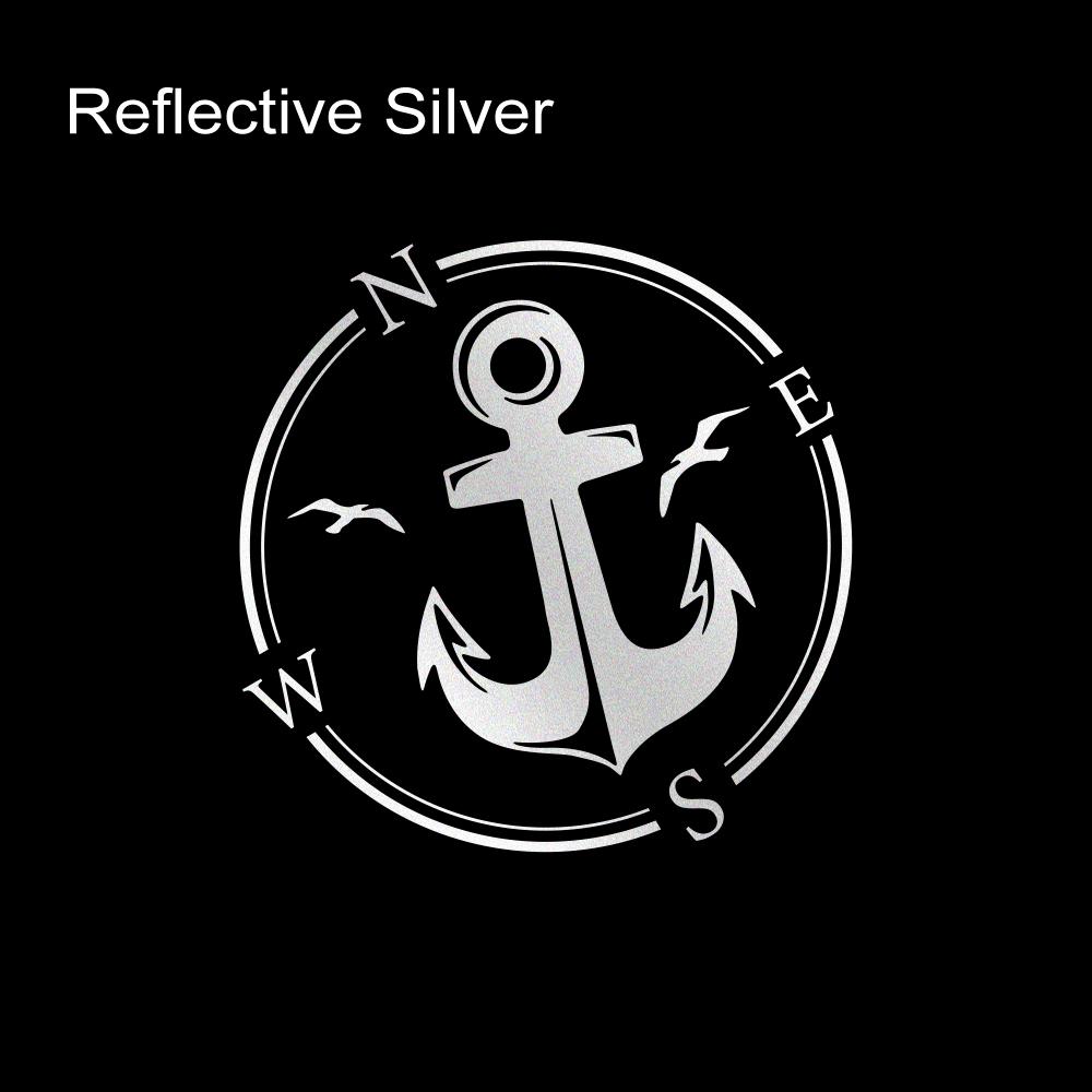 

Reflective Anchor Hook Pattern Car Stickers Funny Self-adhesive Waterproof Vinyl Decals Motorcycle Auto Decoration Accessories