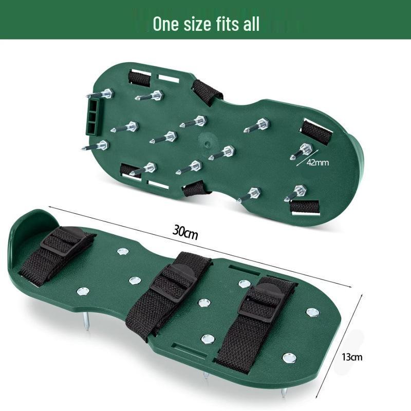 Garden Spike Shoes for Lawn Aeration - Self-Leveling Epoxy Tools