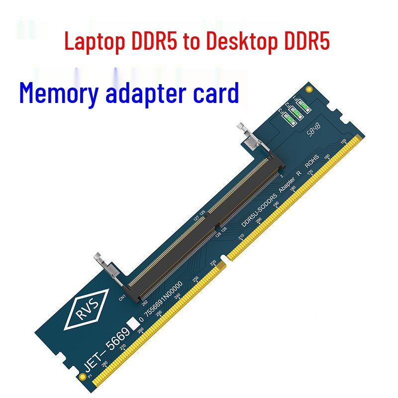 Laptop To Desktop Memory Adapter & Tester for DDR3/DDR4/DDR5