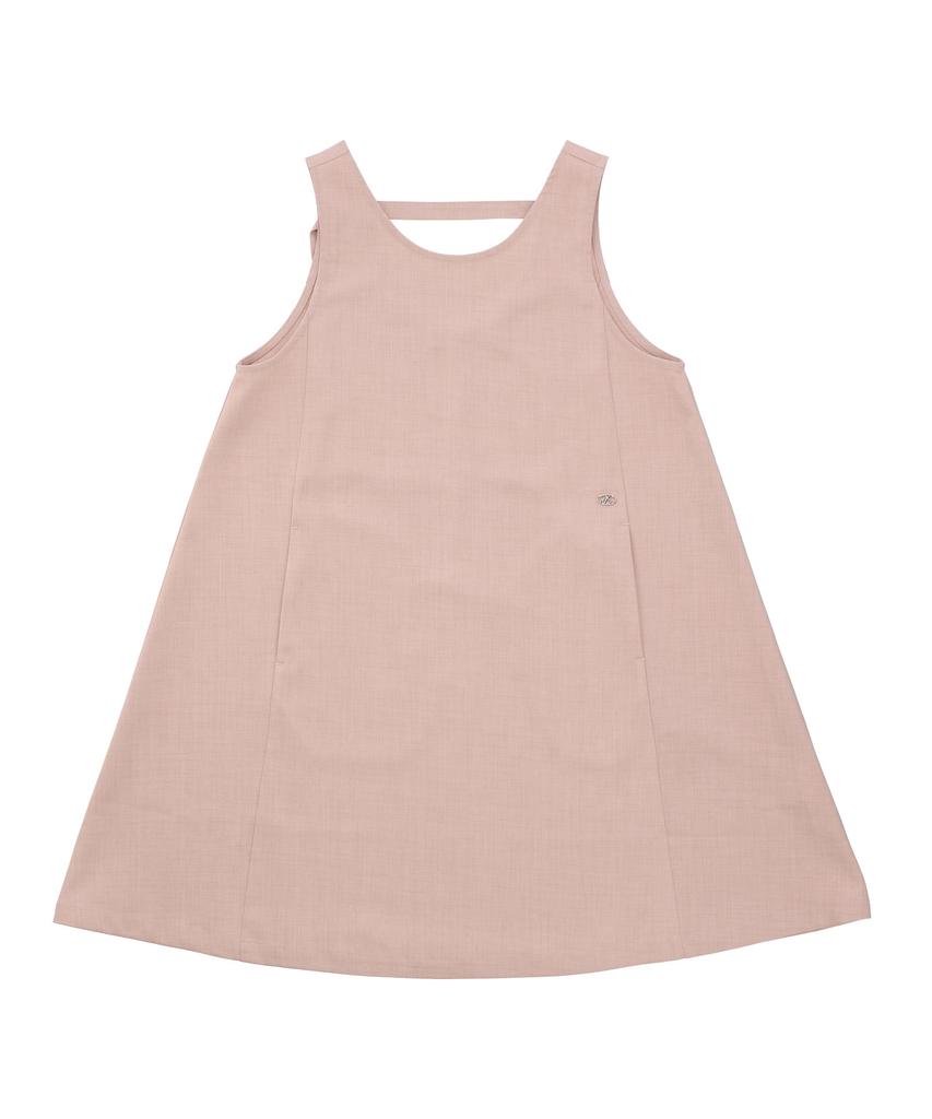 DELICCENT Back Point Dress [Pink]