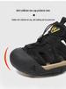 Unisex Thick-Soled Closed-Toe Summer Sandals - Plus Size Outdoor Casual Beach Shoes.