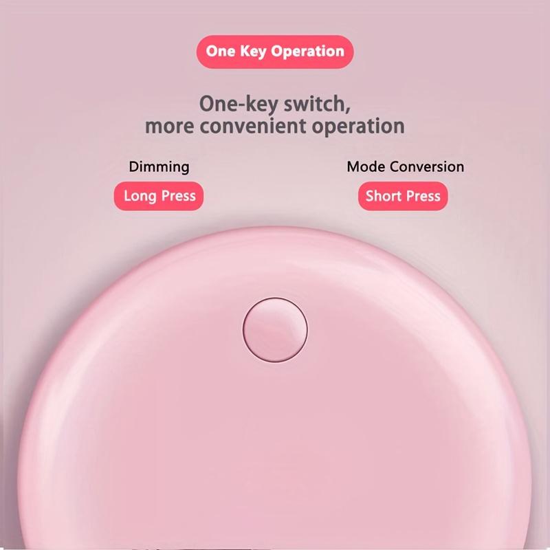 3-Color LED Phone Light Cold/Warm/Combined Modes 1.57in Clip-On for Selfie Video USB Rechargeable Compact Portable 5