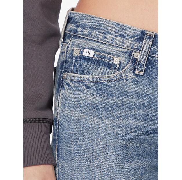 Джинсы Calvin Klein Jeans Low Rise Straight J20J222437 синий Straight Fit