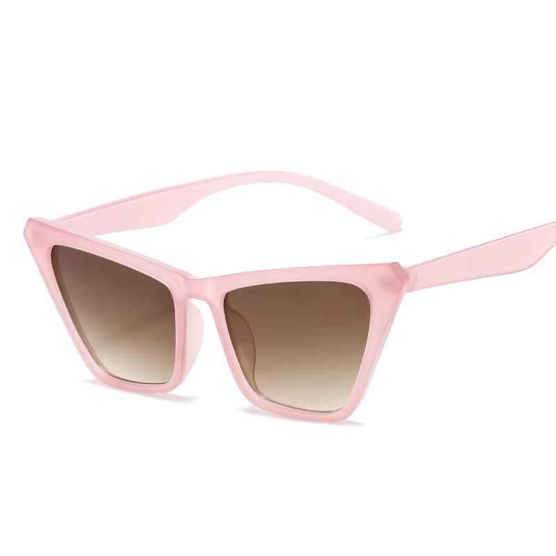 European American Stylish Man Sunglasses Fashion Cat Eye Shape Women's Sun Glasses Driving Hiking Women's Sunglass