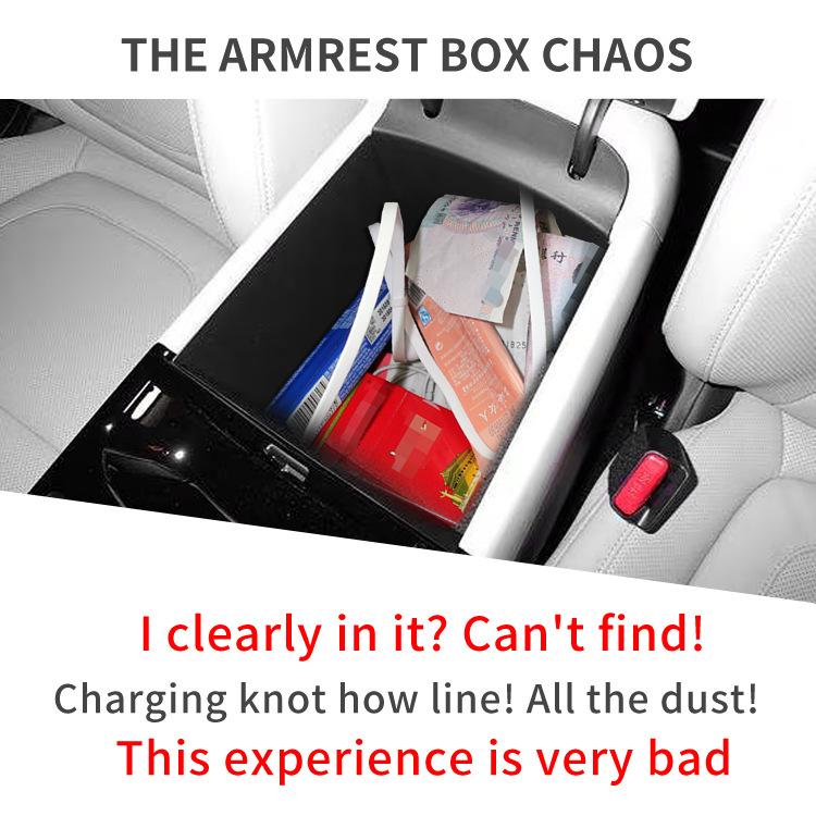 Tucson TUCSON Armsteun & Middenconsole Opbergbox – Past op 25 Modellen.