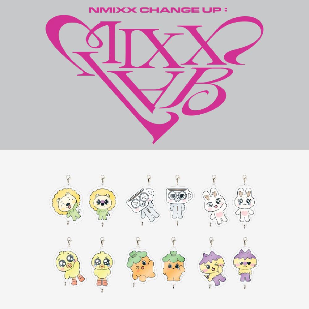 

Предварительный заказ NMIXX CHANGE UP: Брелок для ключей MIXX LAB Secret Dangle