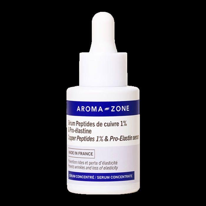 Aroma-zone sérum Visage Fermeté Anti-âge Peptides de Cuivre & Pro-élastine 30ml