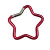 Aluminum Alloy Star-Shaped Carabiner Hook Ornament