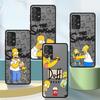 The Simpsons Family Phone case for Samsung Galaxy A21s A22 A71 A72 A73 A23 A25 A52s A53 A54 A55 A24 A31 A32 A33 A34 A51 A52