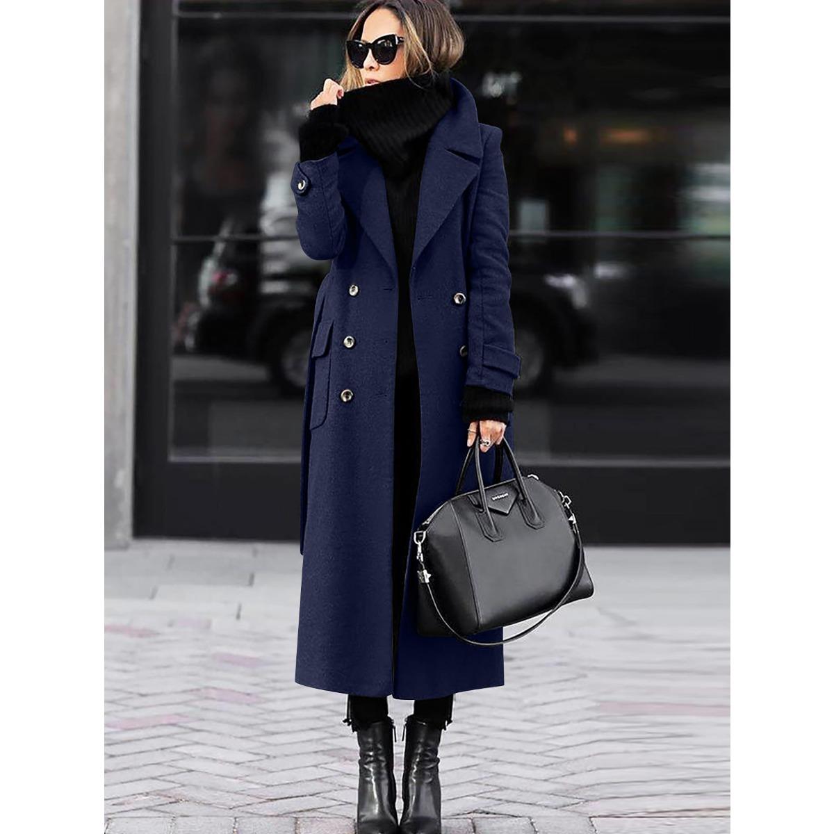 Autumn Winter Women`s Fashion Casual Long